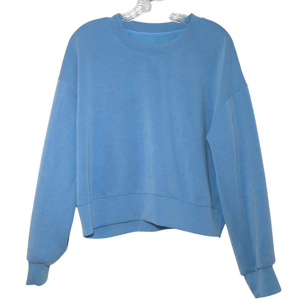 Lululemon Perfectly Oversized
Cropped Crew Softstreme Wild Inigo women's 6 cozy